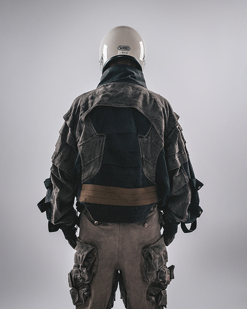 Wasteland-Tactical Heavy-Duty Layered Utility Jacket