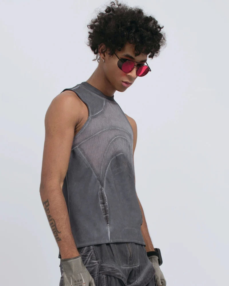 Wasteland Distressed Sleeveless T-Shirt