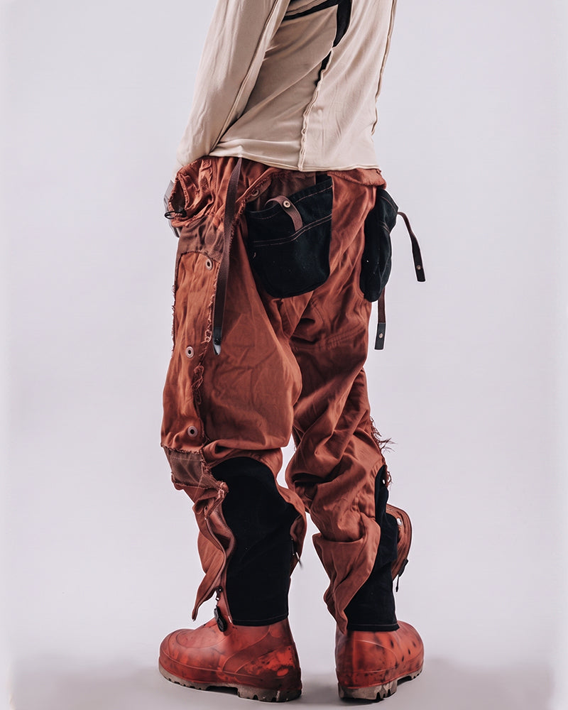 Post-Apocalyptic Distressed Cargo Pants