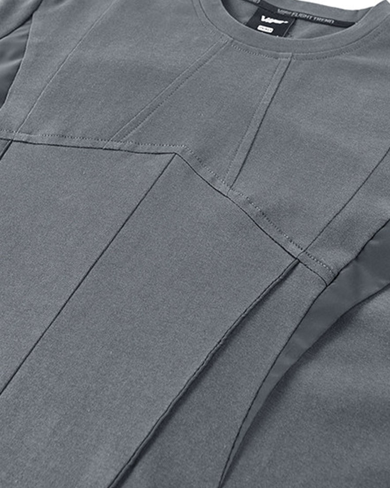 Tactical Reflective Panel Short Sleeve Techwear T-Shirt