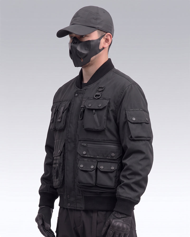Functional Multi-Pocket Tactical Bomber Jacket