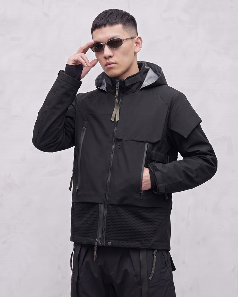 Waterproof Windproof Techwear Ski Jacket