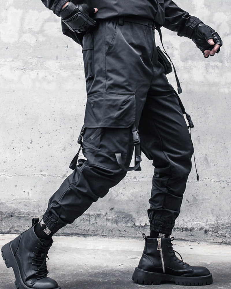Tactical Detachable Pouch Techwear Cargo Pants