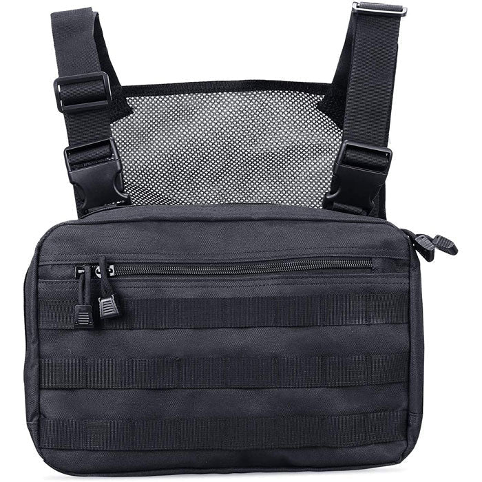 Cyberpunk Tactical Chest Bag Modular Utility Bag