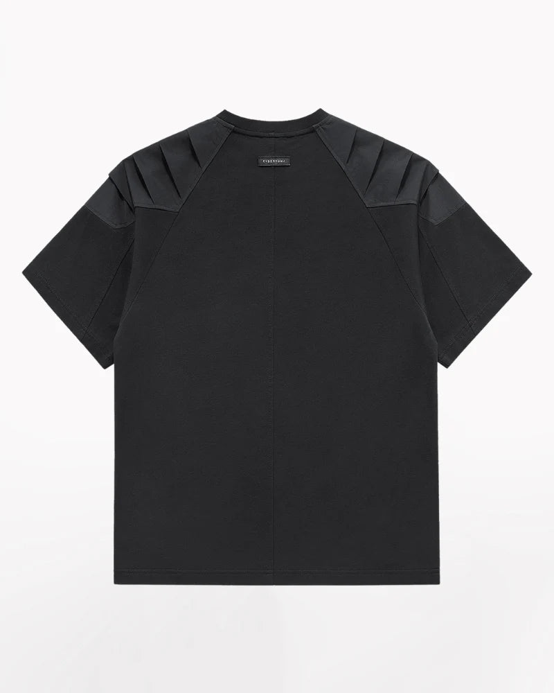 Functional Mech Patchwork Techwear T-Shirt
