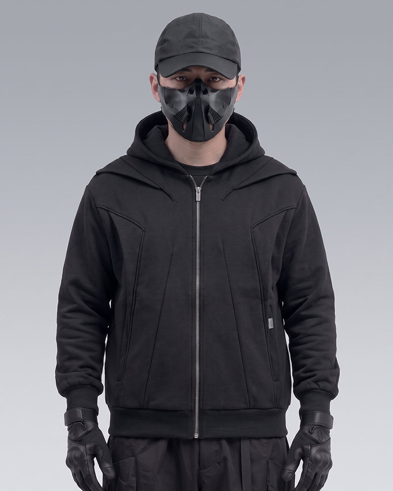 Techwear Multilayer Tactical Zip-up Hoodie