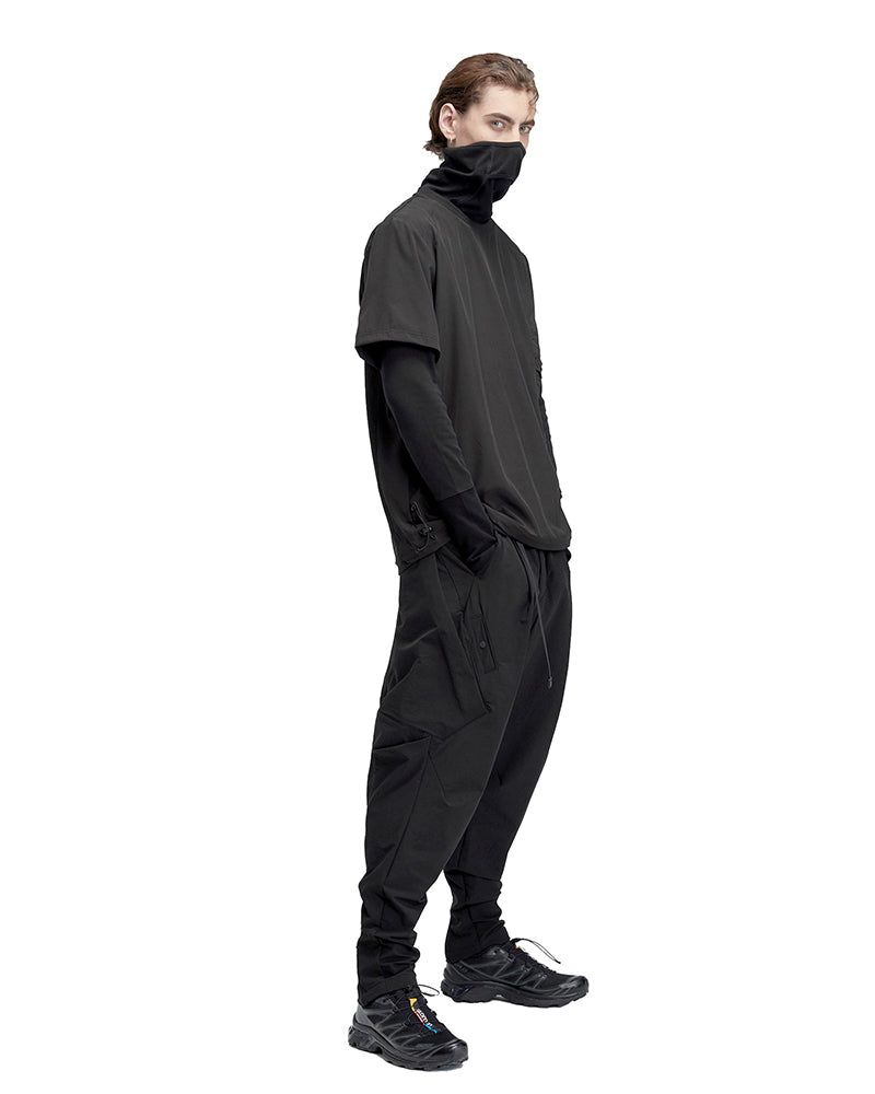 Tapered Moisture-Wicking Techwear Pants