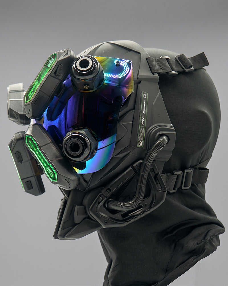 Future Envoy LED Cyberpunk Helmet Mask