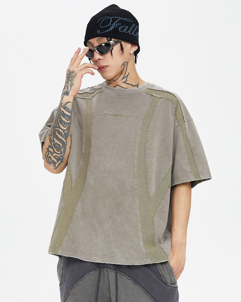 Washed Wasteland Deconstructed Panel T-Shirt