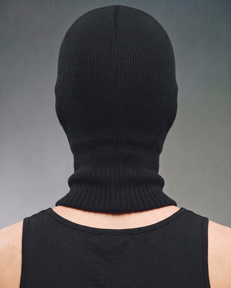 Post-Apocalyptic Grommet Knit Balaclava