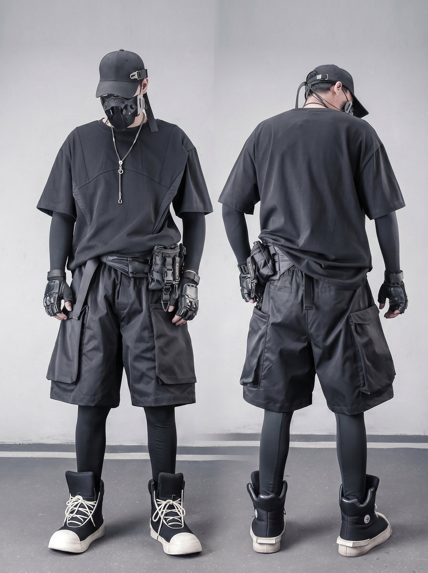 Ninja Outfit Set Top / Bottom