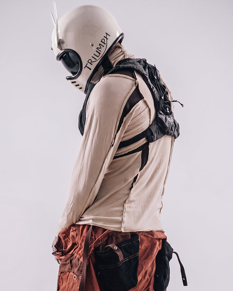 Post-Apocalyptic Techwear Long-Sleeve Tee