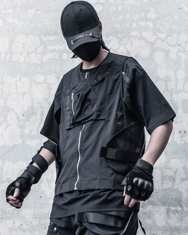 Techwear Multi-Pocket Tactical Utility Vest