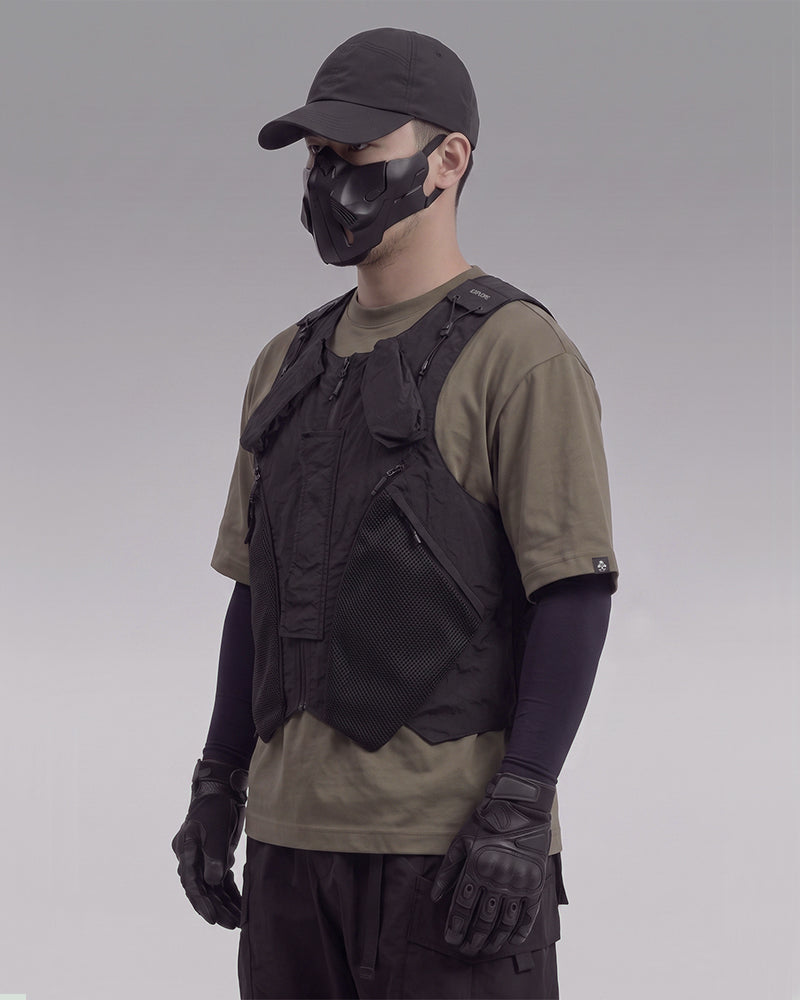 Functional Splicing Sports Cargo Vest