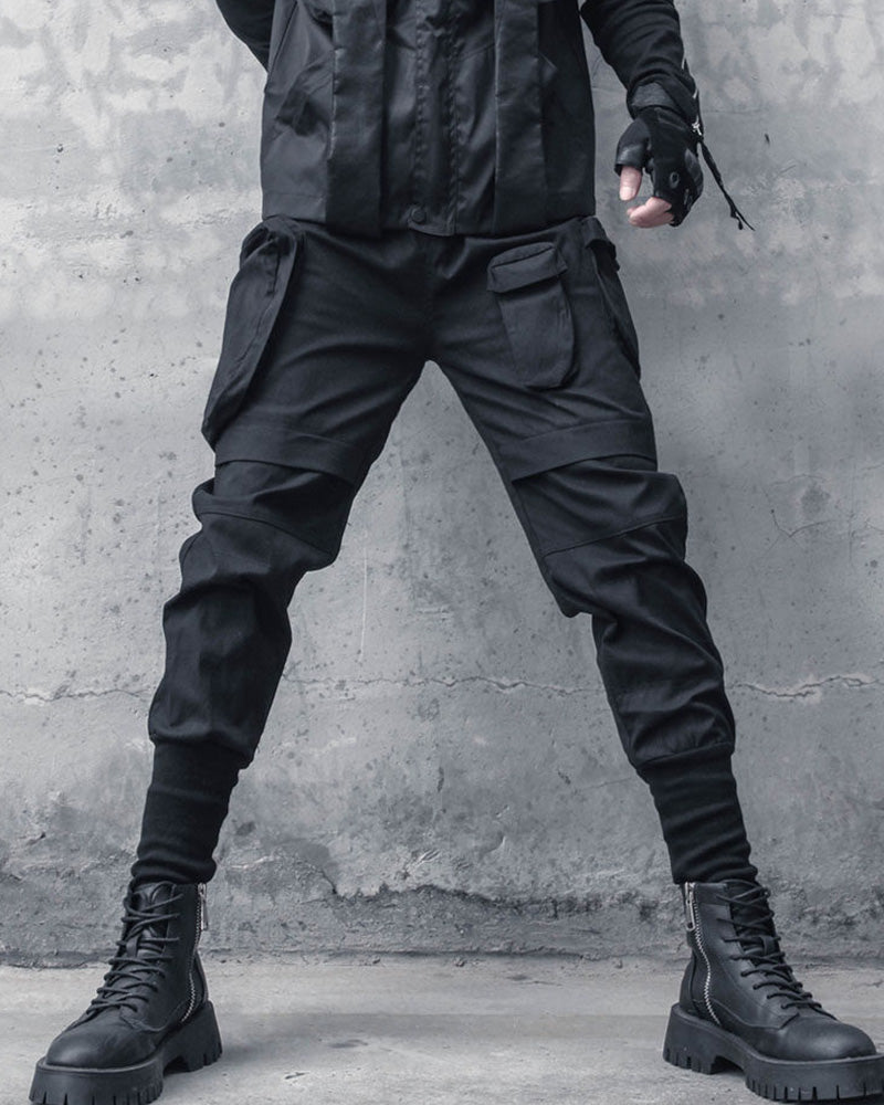 Functional Bullet Pockets Techwear Cargo Pants