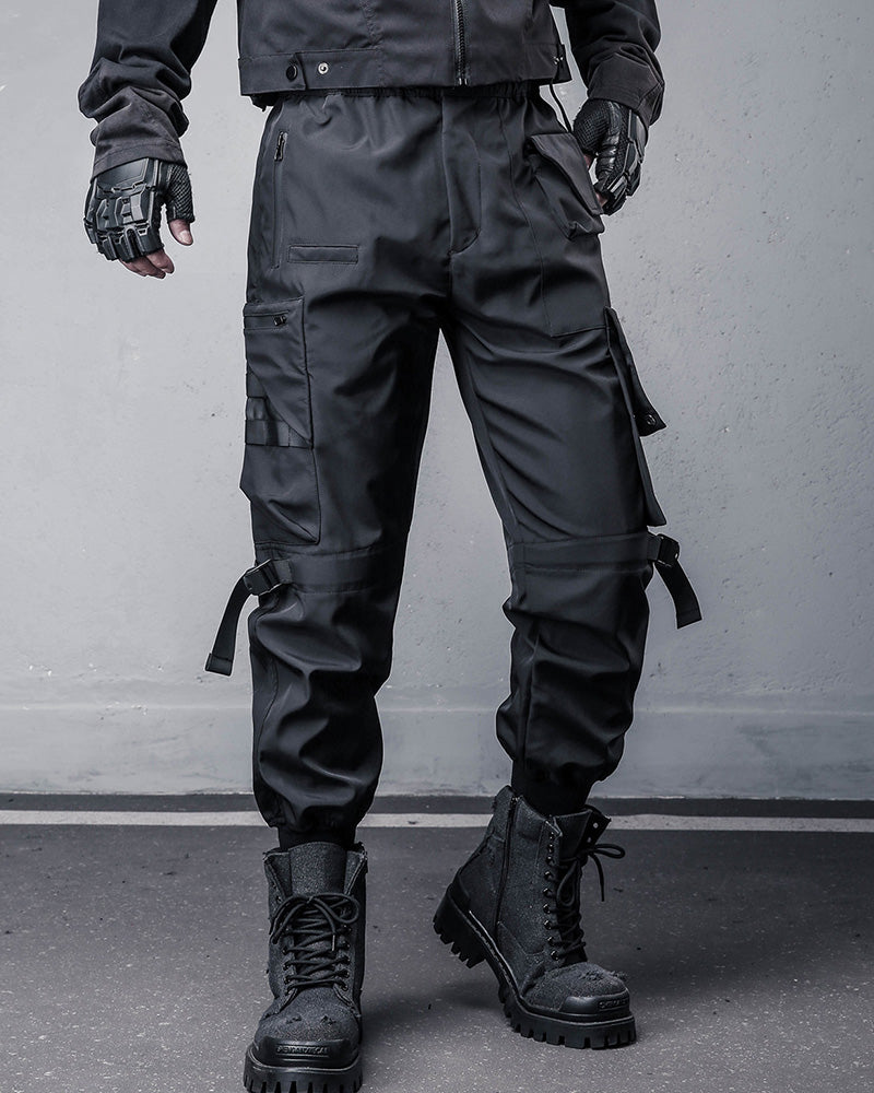 Tactical Multi-Pocket Techwear Cargo Pants
