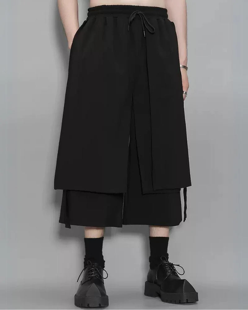 Techwear Japanese Style Hakama Pants