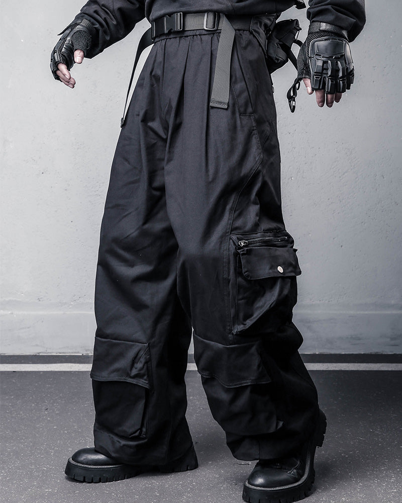Streetwear Techwear Baggy Cargo Pants