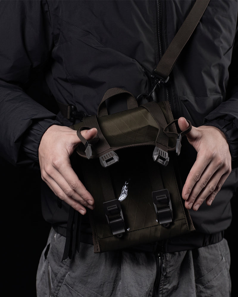 Water-Resistant Quick-Release Techwear Sling Bag