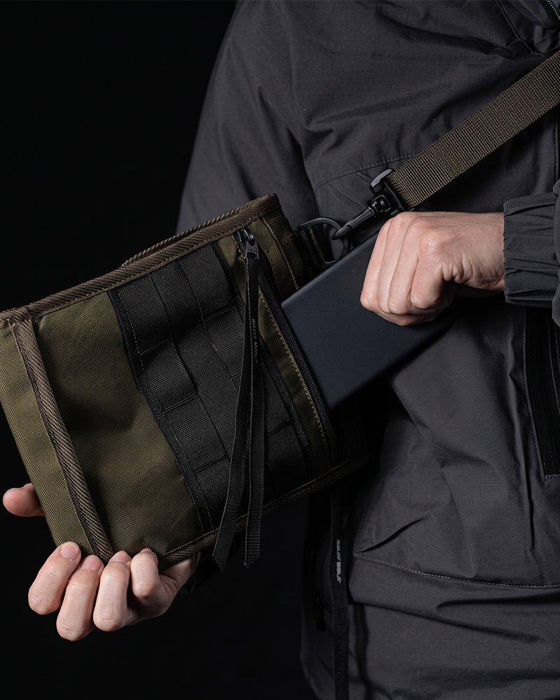Water-Resistant Quick-Release Techwear Sling Bag