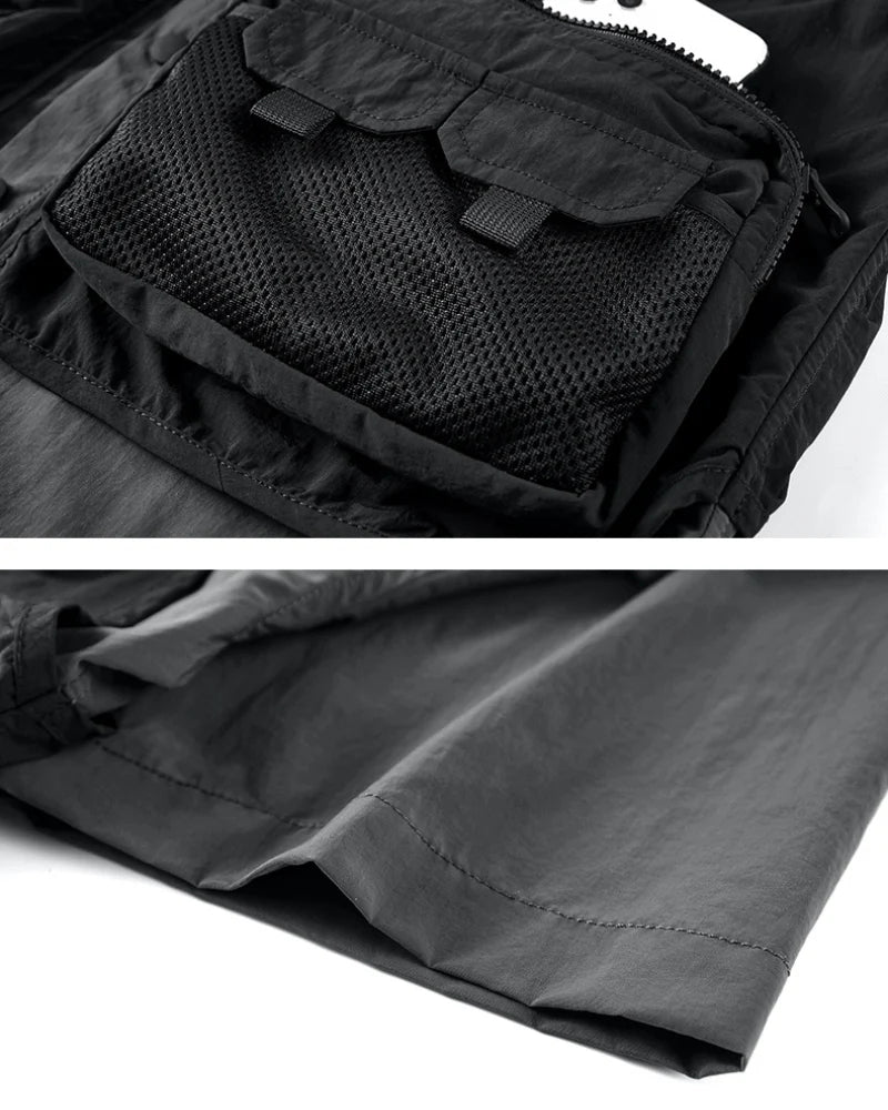 TEC-004｜Cyberpunk Tactical Techwear Set Top / Bottom