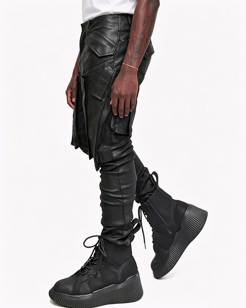 Wasteland Multi-Pocket Slim Cargo Pants