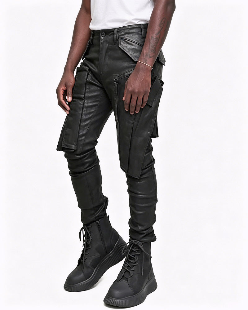 Wasteland Multi-Pocket Slim Cargo Pants