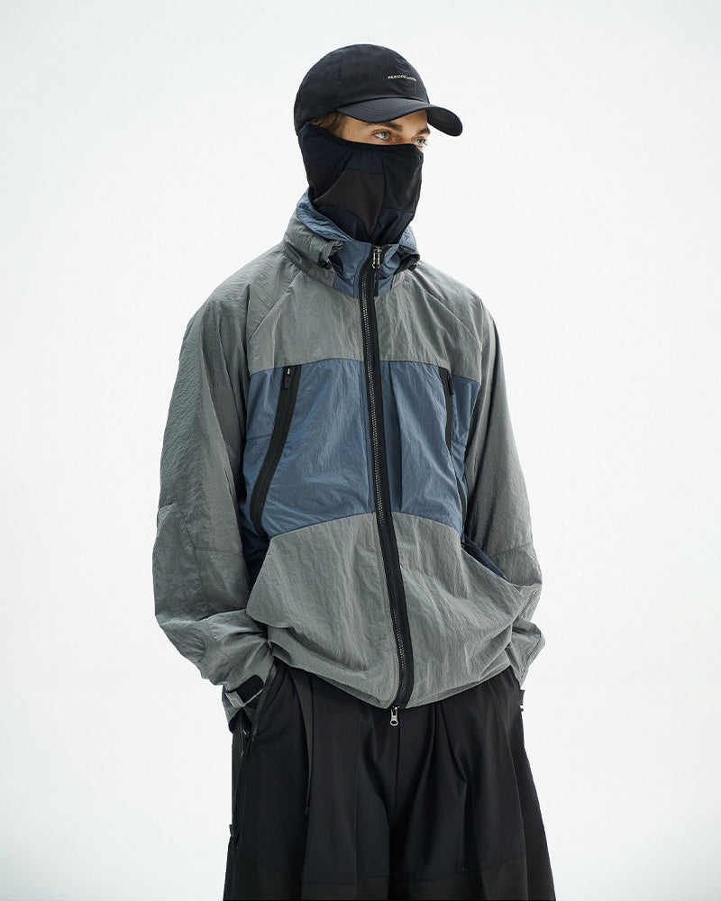 Lightweight UPF50+ Water-Repellent Breathable Techwear Jacket