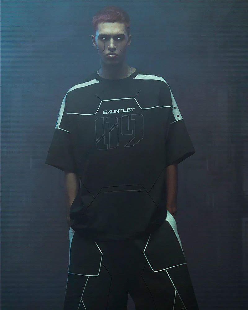 CBP-018-X｜Cyberpunk Techwear Set Top / Bottom