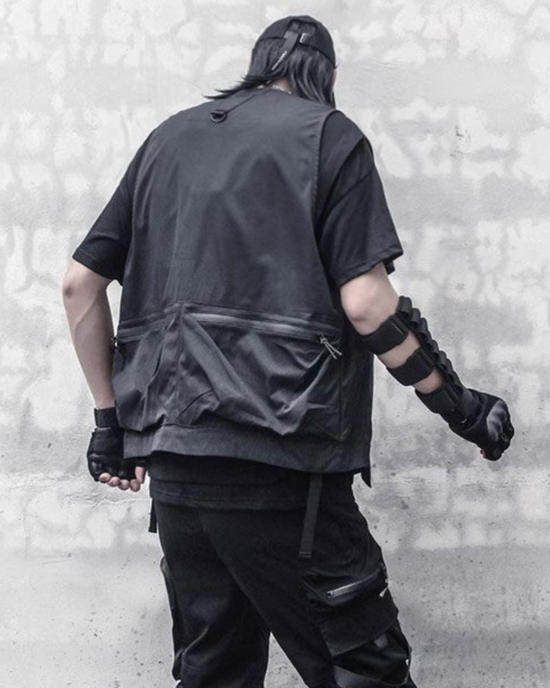 Techwear Utility Pocket Tactical Vest