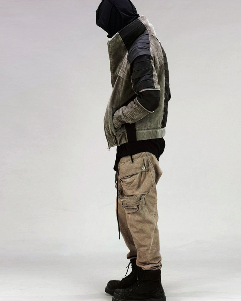 Wasteland Distressed Multi-Pocket Cargo Pants