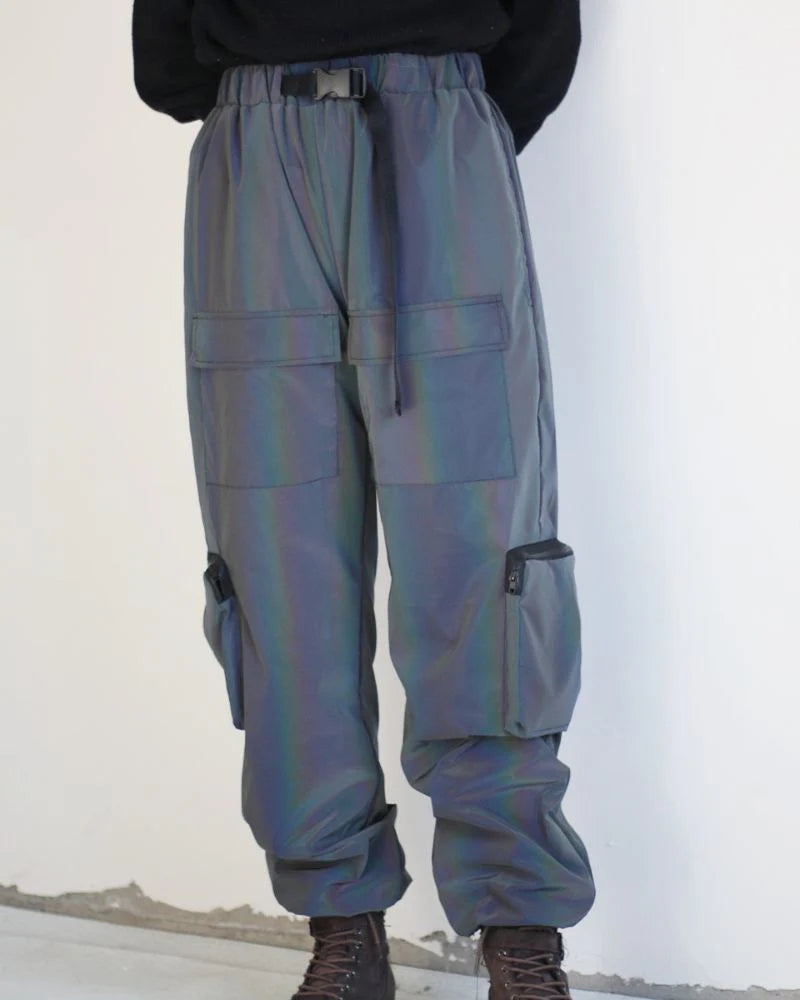 Functional Laser Colorful Reflective Pants