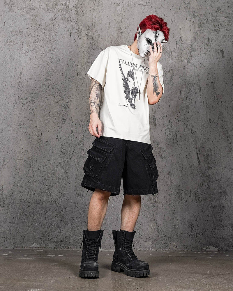 Fallen Angel Distressed T-Shirt