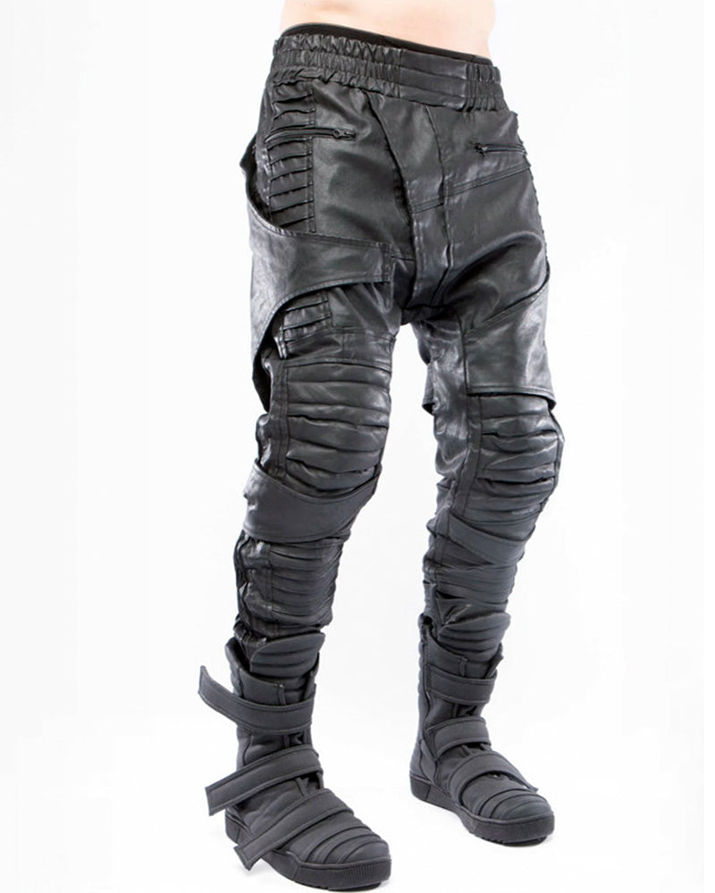 Dune Wasteland Waxed Moto Cargo Pants