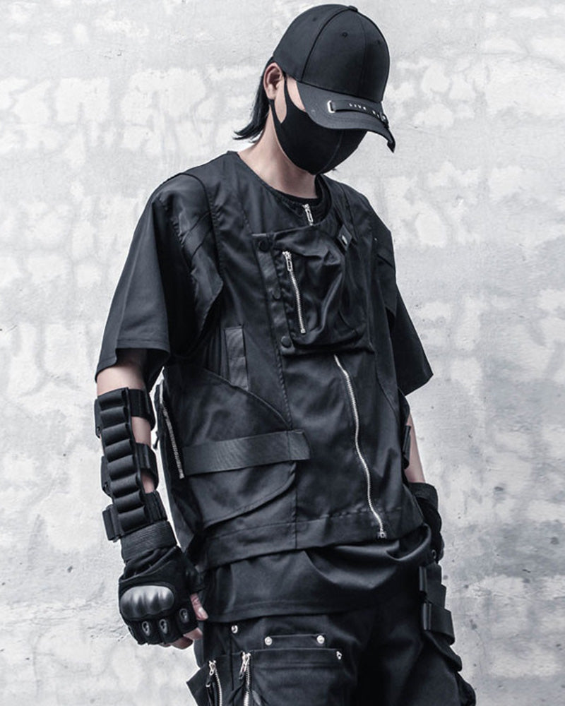 Techwear Multi-Pocket Tactical Utility Vest
