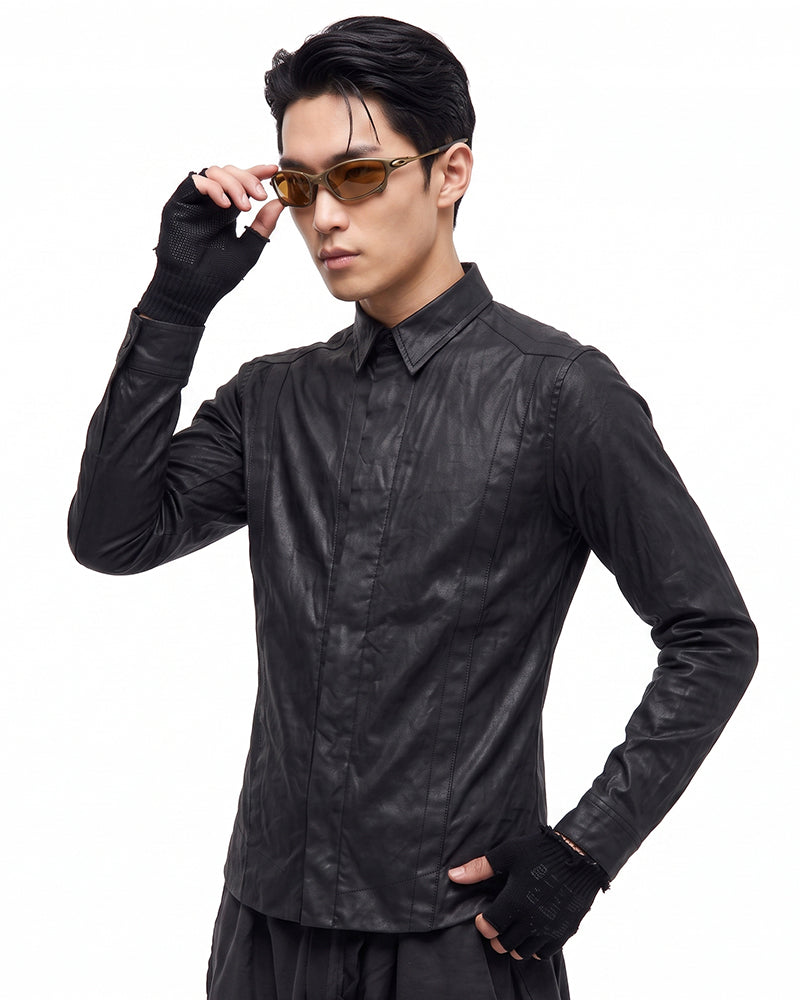 Waxed Deconstructed Post-Apocalyptic Shirt
