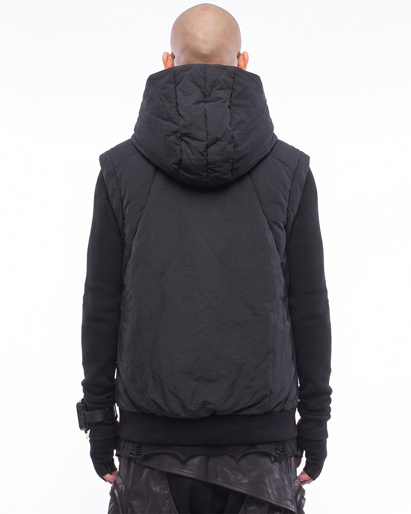 Wasteland Deconstructed Detachable Sleeve Down Jacket