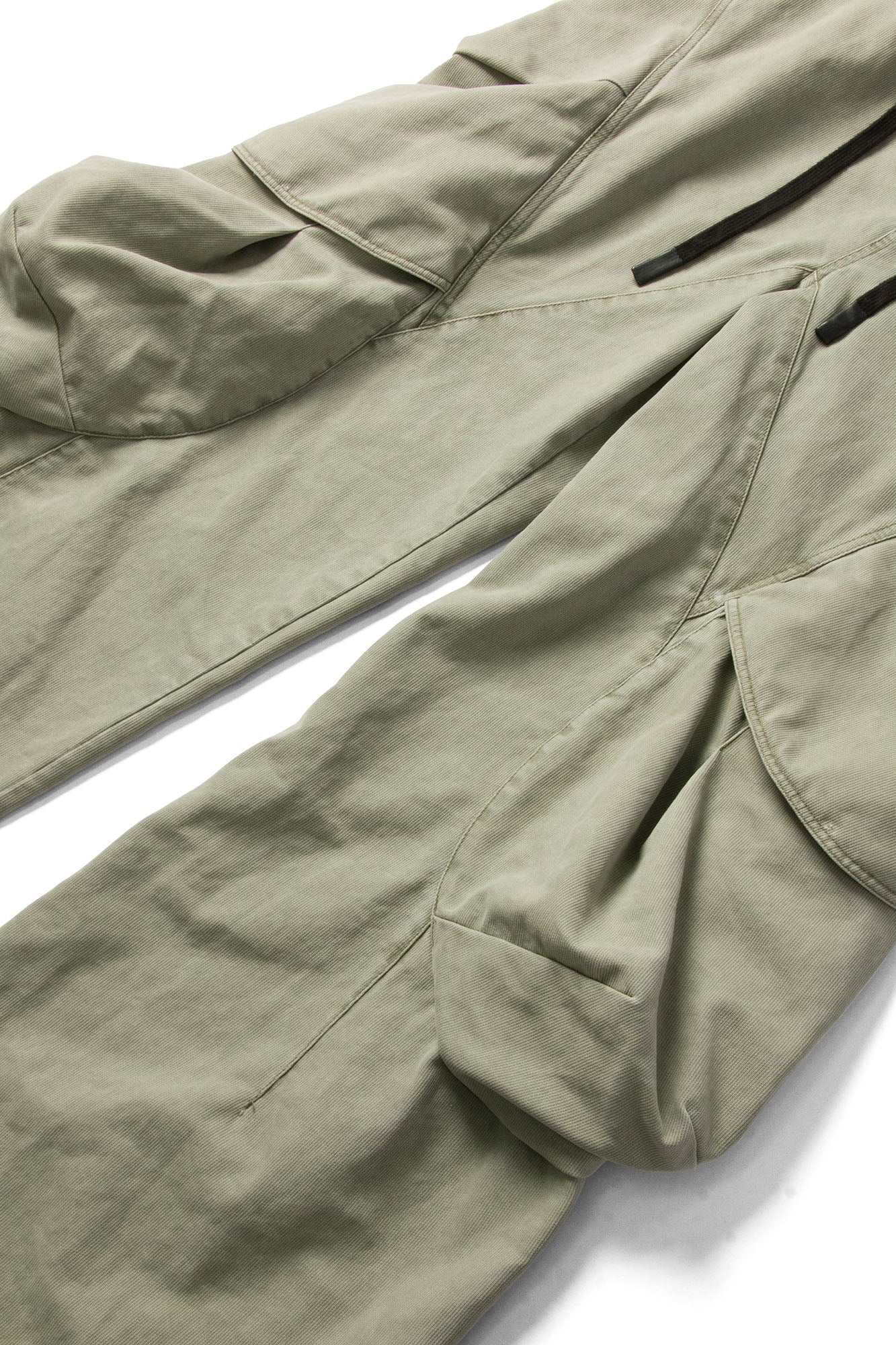 Multi-Pocket Panel Drawstring Pants