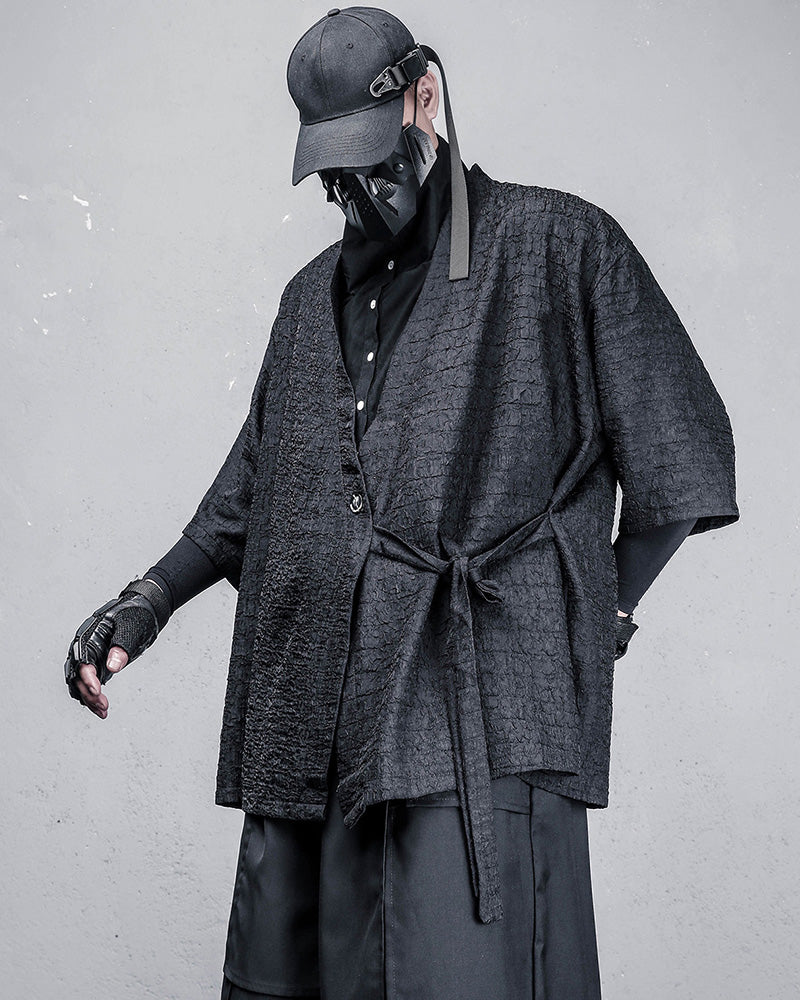 Japanese Robe Style Darkwear Shirt