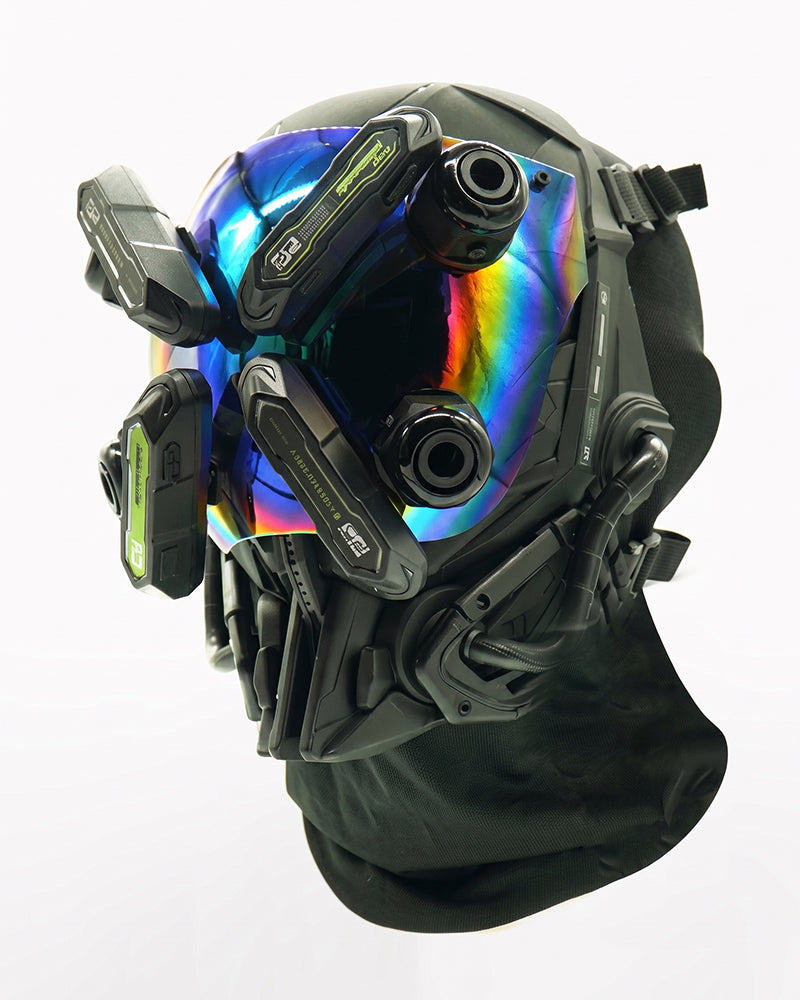 Future Envoy LED Cyberpunk Helmet Mask