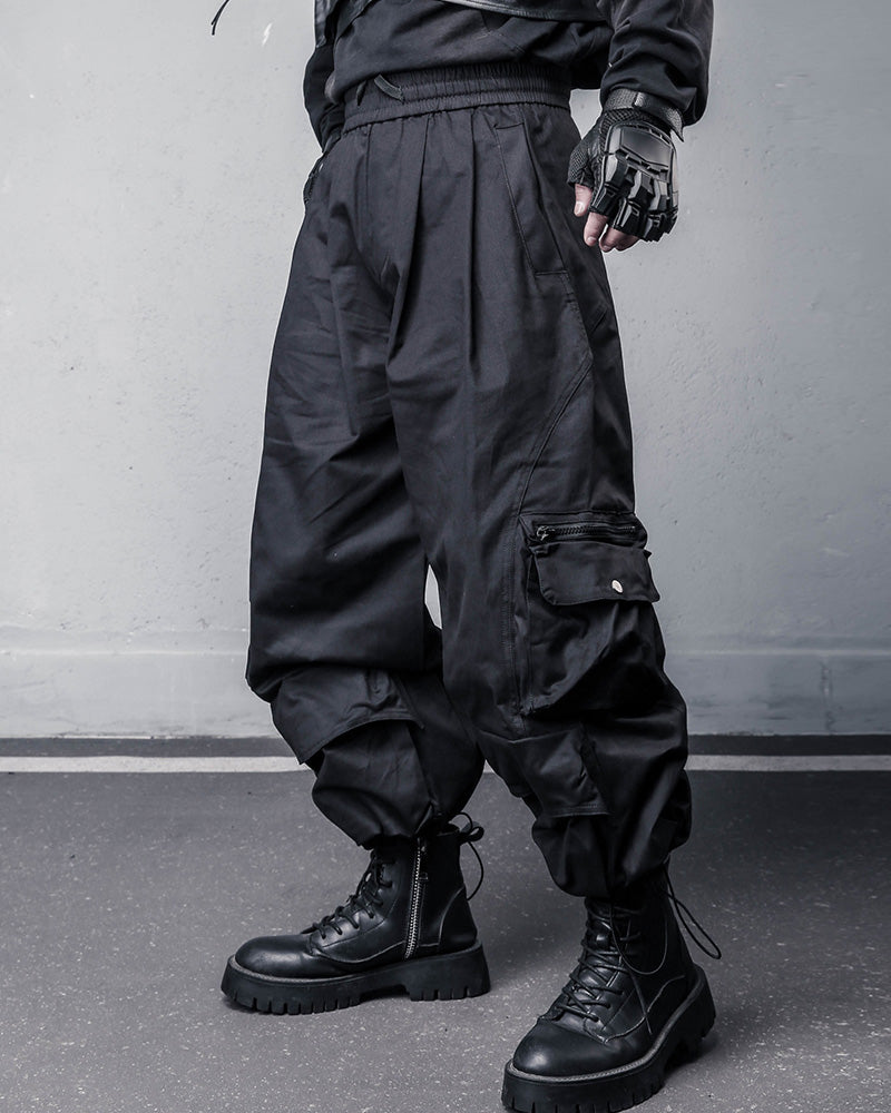 Streetwear Techwear Baggy Cargo Pants