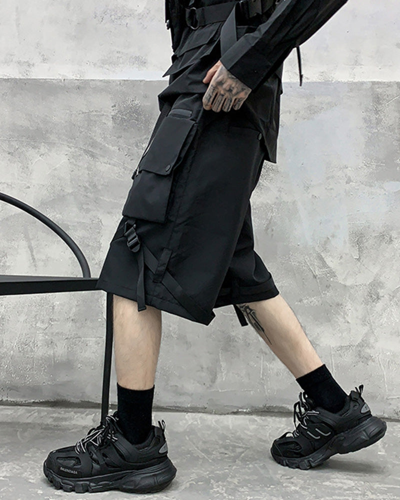 Techwear Pocket Tactical Cargo Shorts