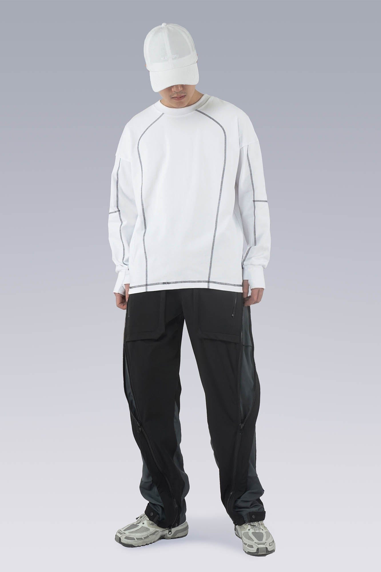 Side-Zip Spliced Tactical Pants