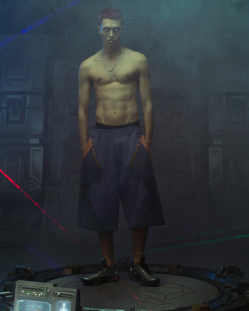 Cyberpunk Outfits Star Alliance Sports Shorts