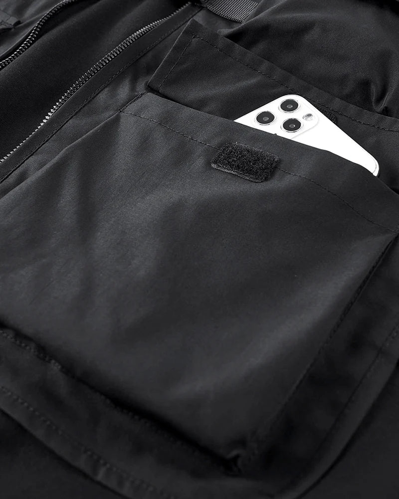 Techwear Fake Two Vest Tactical Sweatshirt