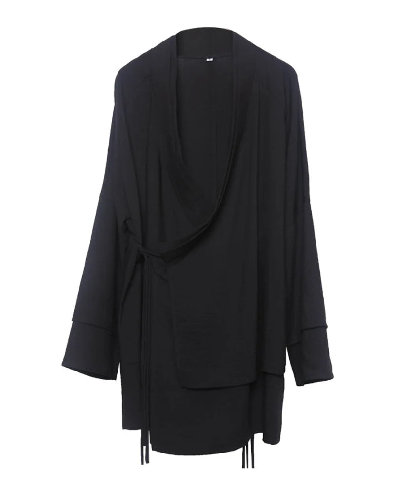 Modern Japanese Fake Two-piece Samurai Coat