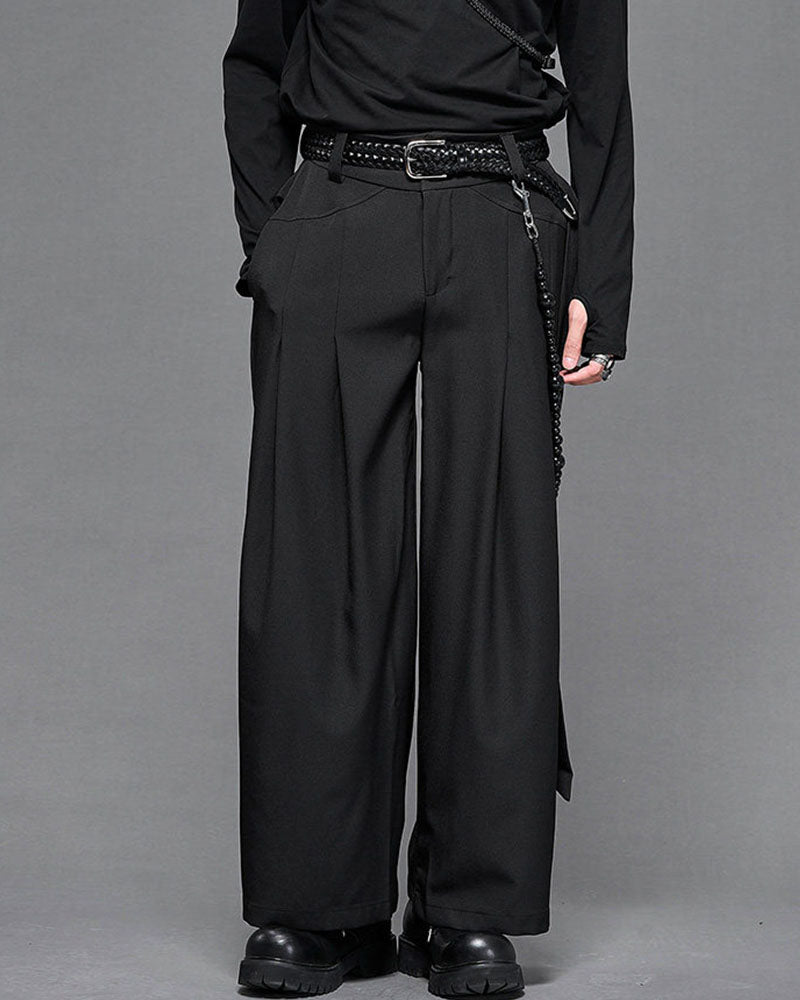 Modern Japanese Wide Leg Hakama Pants