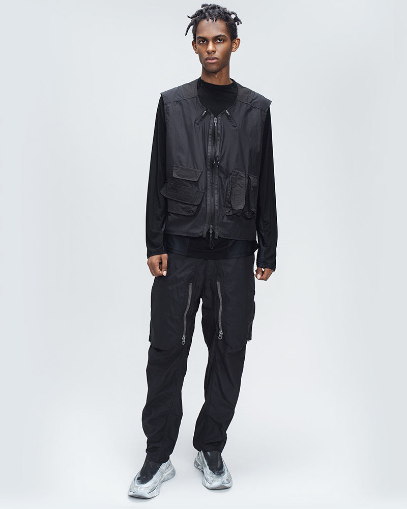 Techwear Multi-Zip Utility Cargo Pants