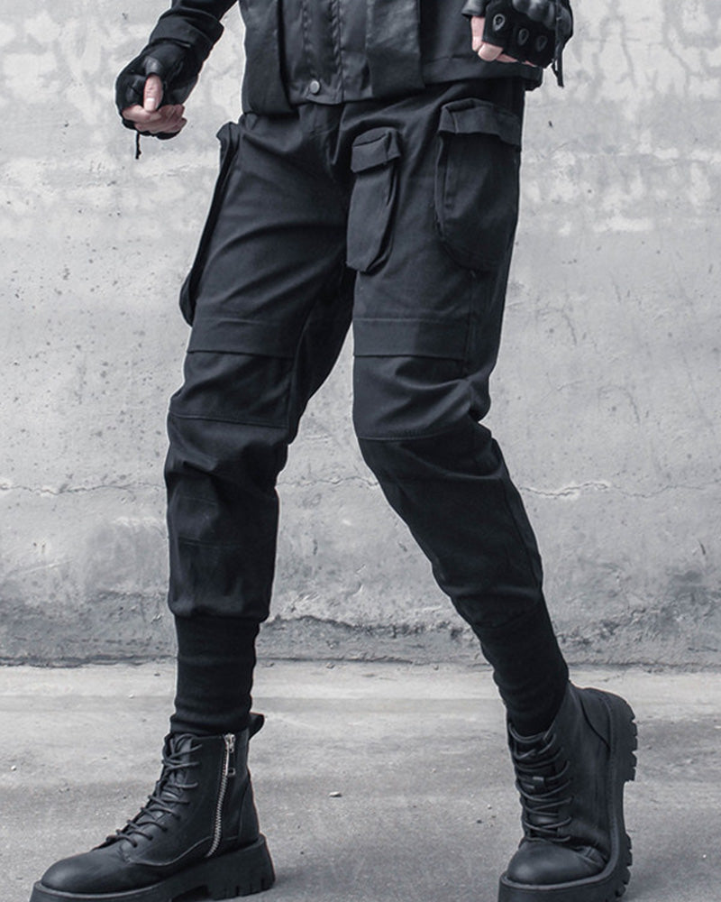 Functional Bullet Pockets Techwear Cargo Pants