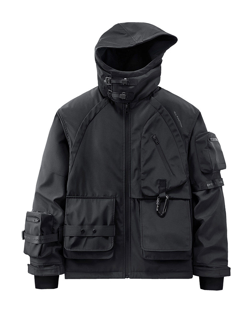 Multi-pocket Cargo Winter Jacket